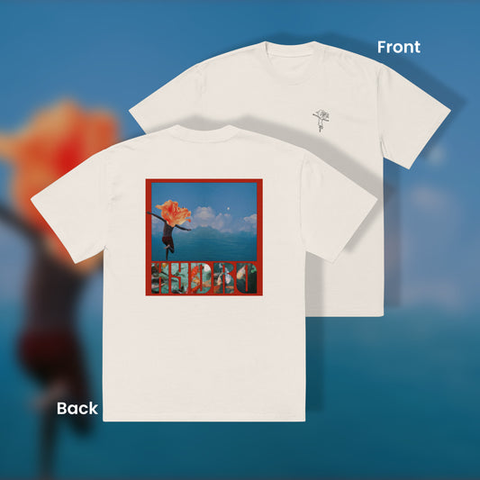 HYDRO {Bone} [Oversized Faded Tee]